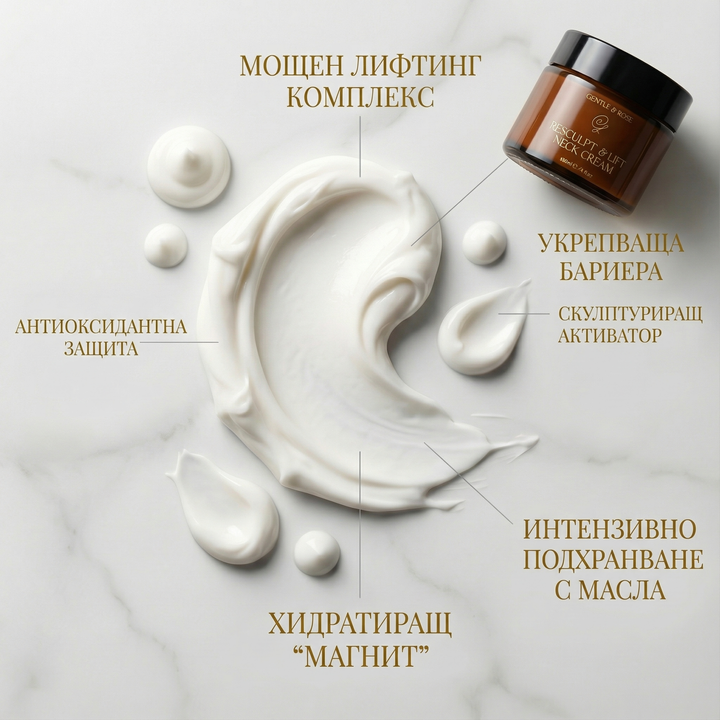 Лифтинг Крем за Шия и Деколте