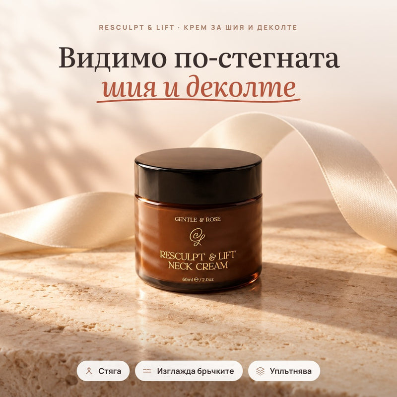 Лифтинг крем за шия и деколте Resculpt & Lift